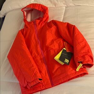All in Motion Bright Red Kids Puffer Jacket